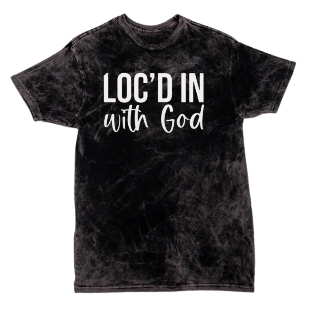 Womens "Locd in with God"