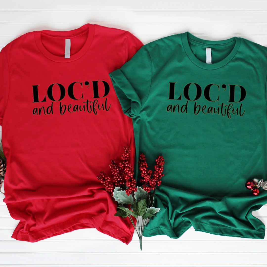 Womens "Locd and Beautiful" T-shirt