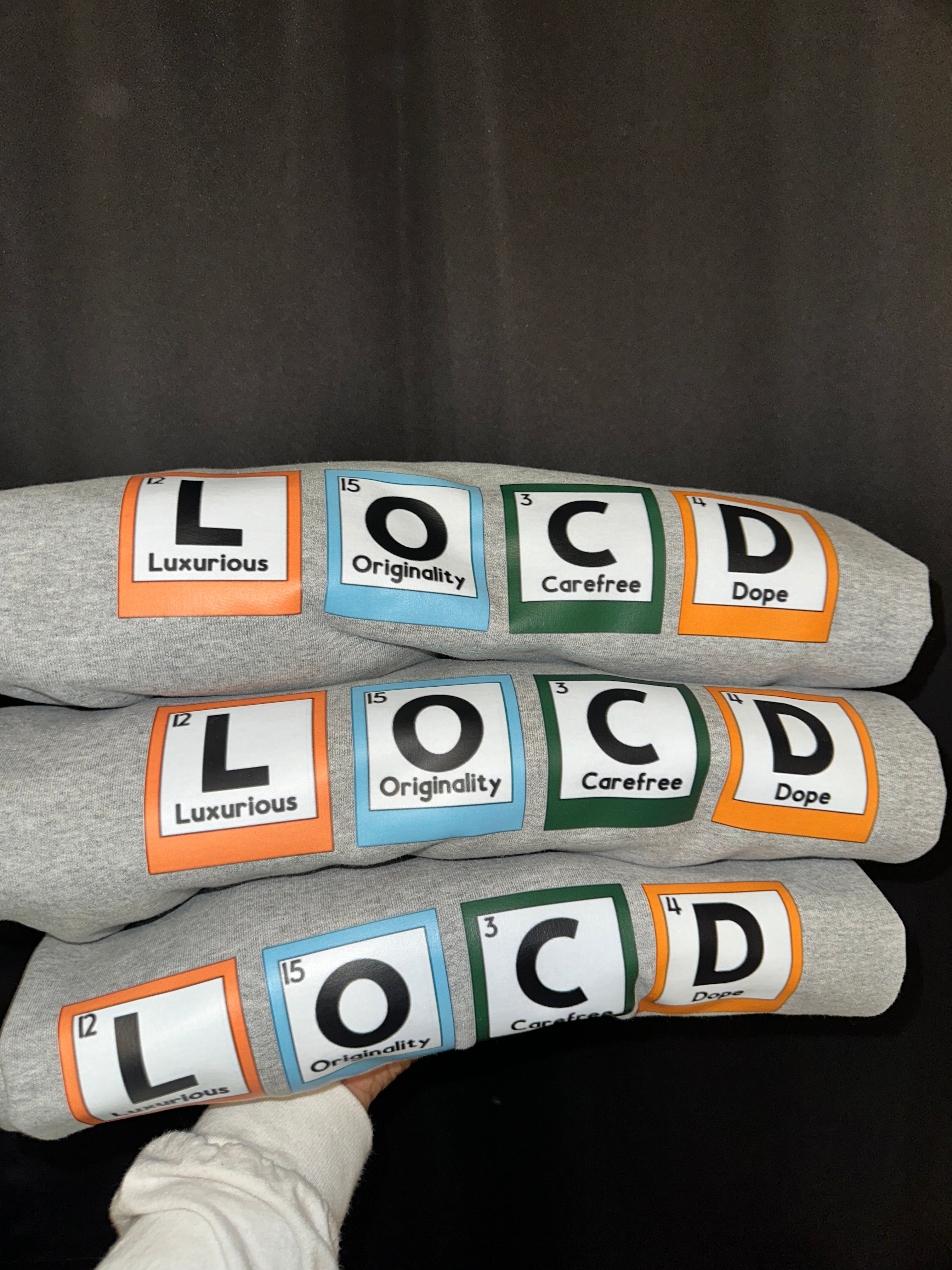 Women’s Periodic Table of Locs Sweatshirt