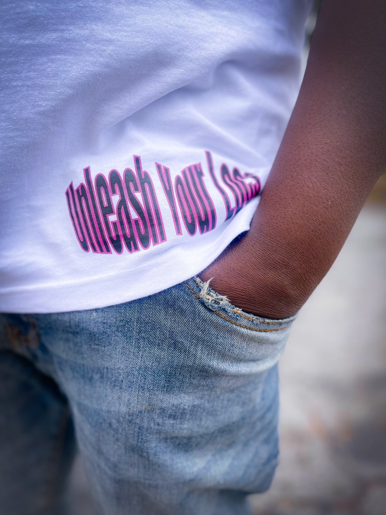 Men "Unleash Your Locs" ShakaWear T-shirt