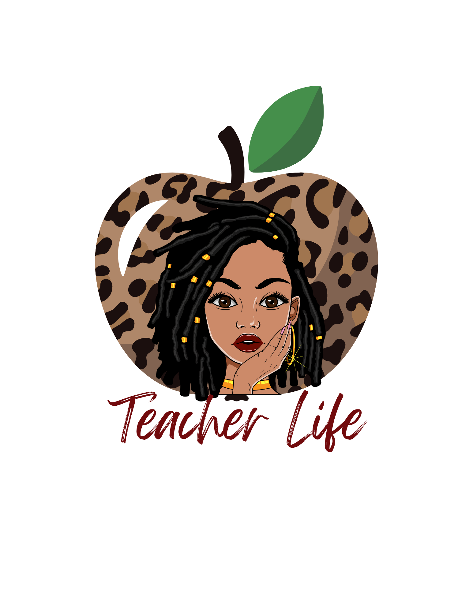 Women "Teacher Life" T-Shirt