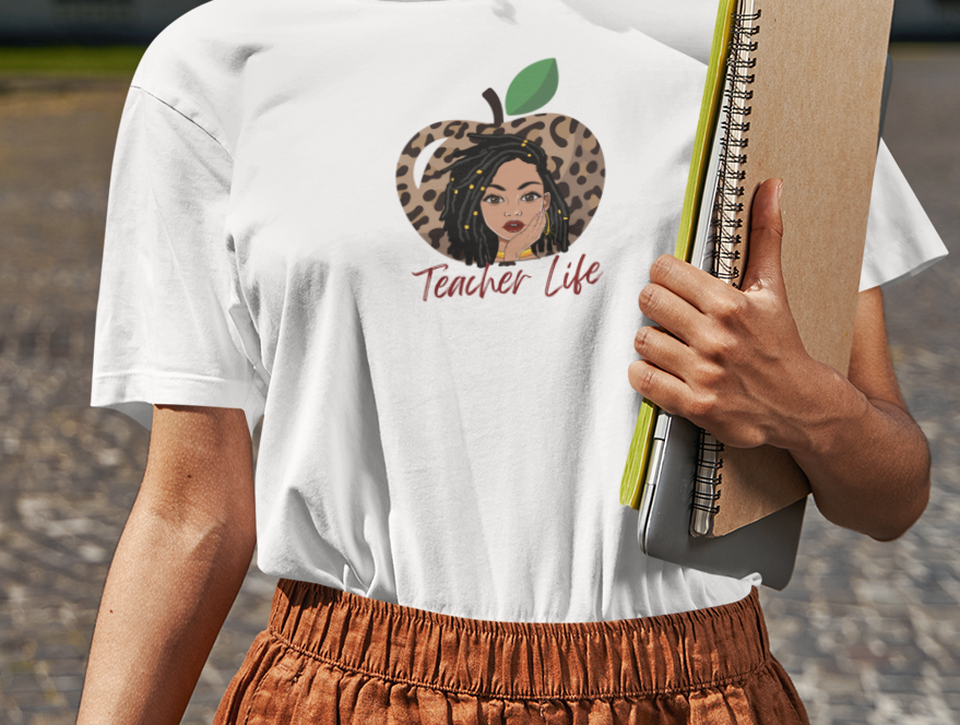 Women "Teacher Life" T-Shirt