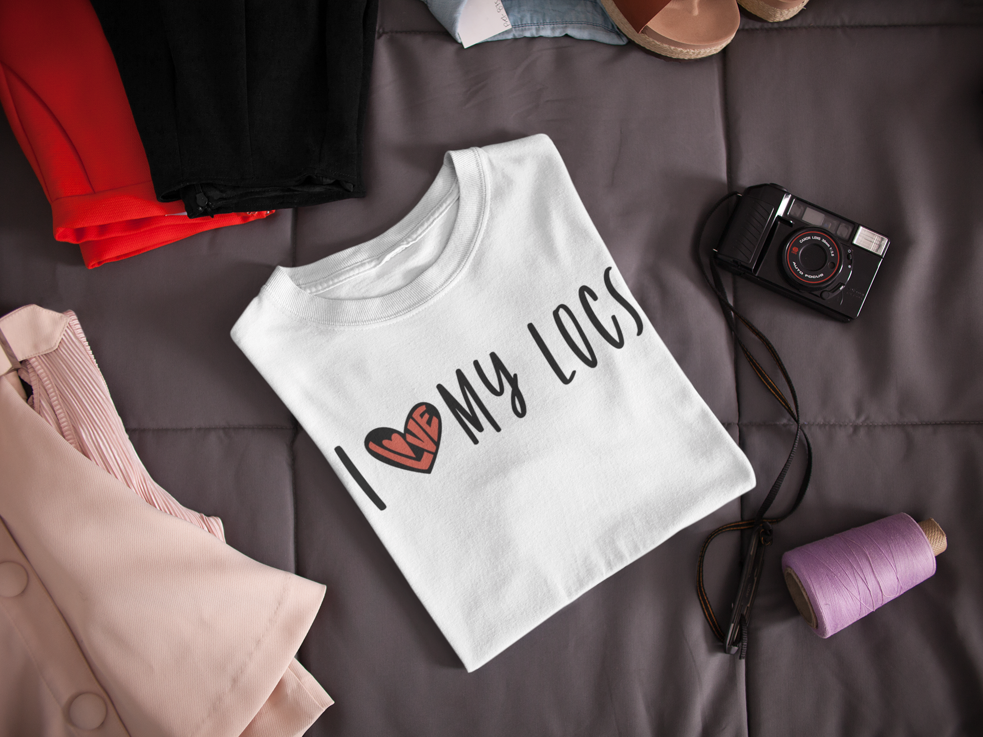 Womens "I Love My Locs" T-shirt